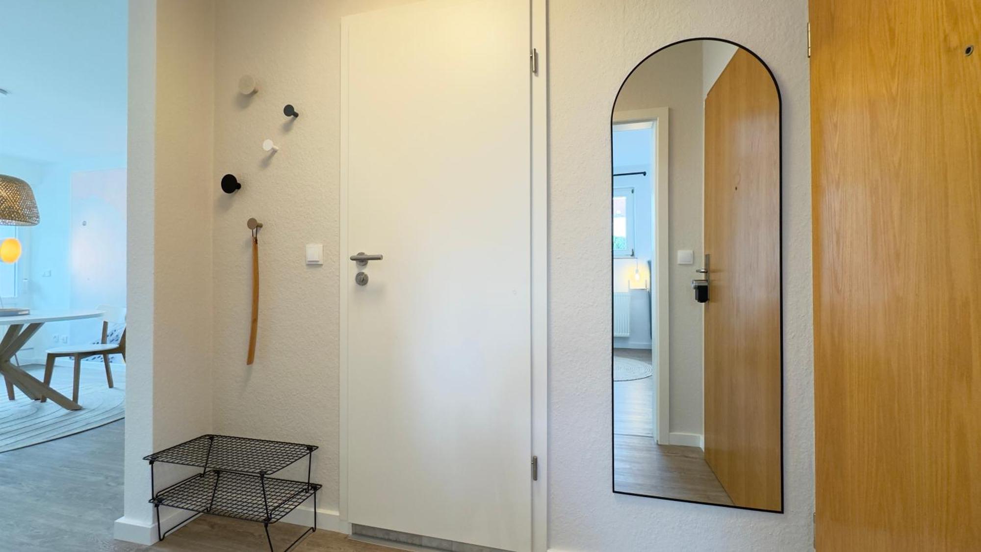 Fewo Am Park - 4P, Boxspringbett, Balkon, Smarttv, Gesundbrunnen, Familienfreundlich Halle  Bagian luar foto